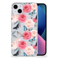 iPhone 15 Plus | TPU Case | Butterfly Roses - thumbnail