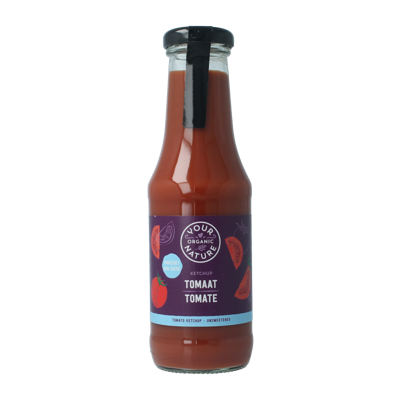 Tomatenketchup ongezouten bio 325 Milliliter