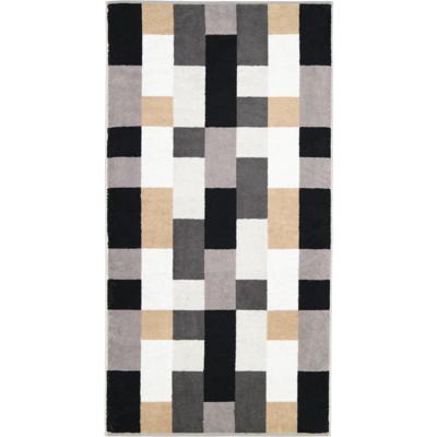 Cawö Cawo Shades Karo Douchelaken 70x140 stein