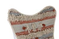 Tuinstoel DKD Home Decor Wit Oranje Ijzer 74 x 65 x 90 cm - thumbnail