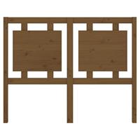 Hoofdbord 125,5x4x100 cm massief grenenhout honingbruin - thumbnail