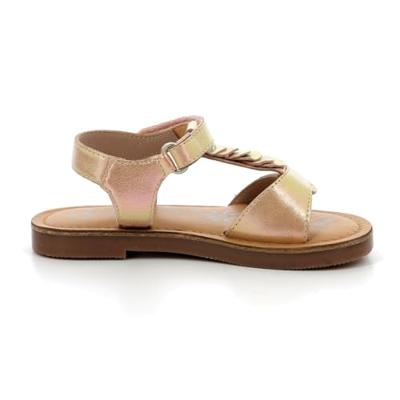 Leren kindersandalen Preziosa 959992-30-133 KICKERS® rozen