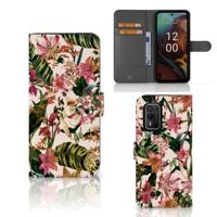 Nokia XR21 Hoesje Flowers - thumbnail