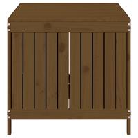 Tuinbox 147x68x64 cm massief grenenhout honingbruin - thumbnail