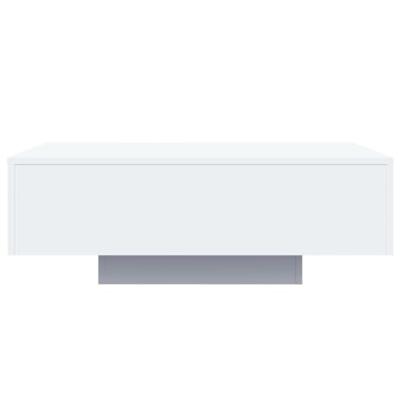 Salontafel met LED-verlichting 85x55x31 cm wit Salontafel met LED-verlichting 85x55x31 cm wit