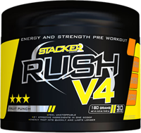 RUSH V4 30servings Fruit Punch - thumbnail