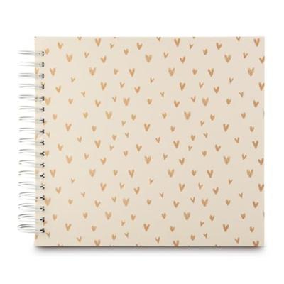 Hama Foto Spiraalalbum XL Lovely 28x24 cm 50 Witte Pagina's Beige