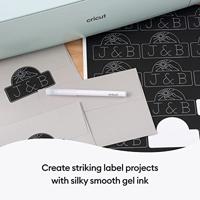 Cricut Joy™ Gel 1,0 mm, 5er Stiftset Wit, Blauw, Geel, Oranje, Pink - thumbnail