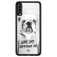 Samsung Galaxy A50 glazen hardcase - Bulldog - thumbnail