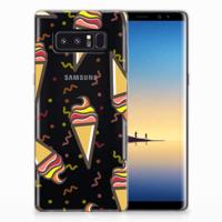 Samsung Galaxy Note 8 | Siliconen Case | Icecream - thumbnail