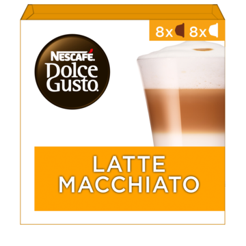 Nescafé Dolce Gusto koffiecapsules, Latte Macchiato, pak van 16 stuks