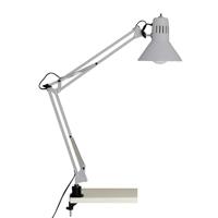Brilliant Hobby 10802/11 Klemlamp LED E27 40 W Titaan - thumbnail