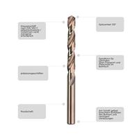 Borenset cobalt 2-8 mm 6dlg KWB - Kwb - thumbnail