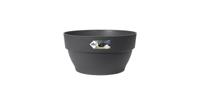 Elho Vibia Campana schaal rond 27 cm antraciet - thumbnail