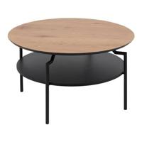 Salontafel Soto - eikenkleur - Ø80 cm - thumbnail