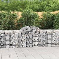 Schanskorven 50 st gewelfd 200x50x80/100 cm ijzer - thumbnail