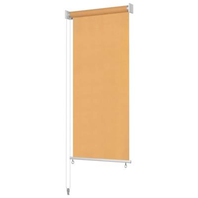 VidaXL Rolgordijn voor buiten 65(b)x140(h) cm beige