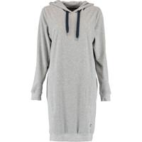 Cawö Cawö Dames Lange Hoodie 820 - Grau-blau M - thumbnail