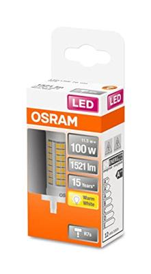 OSRAM HOMELIGHTING 4058075432635 LED-lamp Energielabel E (A - G) R7s Ballon 11.5 W = 100 W Warmwit (Ø x l) 28 mm x 78 mm 1 stuk(s) OSRAM HOMELIGHTING 4058075432635 LED-lamp Energielabel E (A - G) R7s Ballon 11.5 W = 100 W Warmwit (Ø x l) 28 mm x 78 mm 1 stuk(s)
