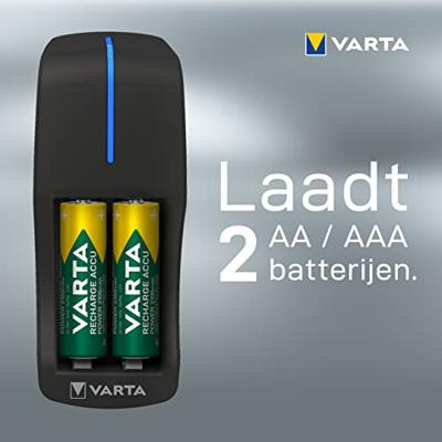 Varta mini charger 800 mah batterijlader - thumbnail