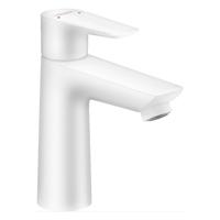 Wastafelmengkraan Talis E HansGrohe 110 Eengreeps CoolStart Zonder Afvoer Mat Wit - thumbnail