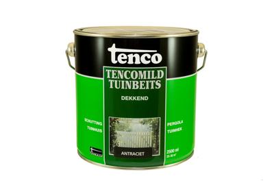Dekkend antraciet 2,5l tencomild verf/beits Tenco - Tenco Dekkend antraciet 2,5l tencomild verf/beits Tenco - Tenco