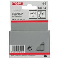 Niet met plat draad type 54, 12,9 x 1,25 x 12 mm 1000 stuk(s) Bosch Accessories 2609200221 Afm. (l x b) 12 mm x 12.9 mm - thumbnail