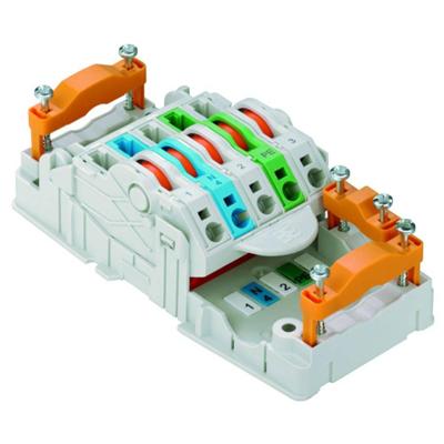 Weidmüller 1957620000 PT6 Verdeeldoos Flexibel: 2.5-6 mm² Massief: 1.5-6 mm² 1 stuk(s) Grijs Weidmüller 1957620000 PT6 Verdeeldoos Flexibel: 2.5-6 mm² Massief: 1.5-6 mm² 1 stuk(s) Grijs
