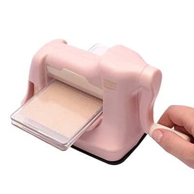 Vaessen Creative • cut easy mini snij- en embossingmachine pink