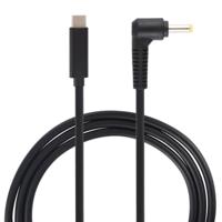 USB-C/type-C naar 4 0 x 1.7 mm laptop voeding oplaadkabel kabel lengte: ongeveer 1.5 m - thumbnail