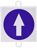 TRAFFIC MANDATORY SIGN PANEL No. 1 (DIRECTION) - thumbnail