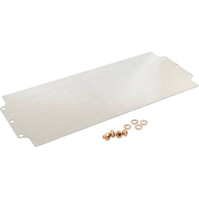 Hammond Electronics Staal Zilver (l x b x h) 344 x 144 x 2.10 mm 1 stuk(s)