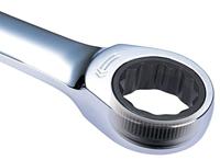 KS Tools 503.5219 5035219 Steek-ringratelsleutel Sleutelbreedte (metrisch) 19 mm - thumbnail