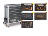 Beta BW 2400S7-G/5M Gereedschapswagen met 7 laden, gevuld met gereedschap | 262 Delig - 024006852 - thumbnail
