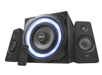 Trust gxt 629 tytan rgb illuminated 2.1 speaker set pc-luidspreker (zwart) - thumbnail