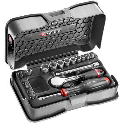 Facom doppenset 1/4''