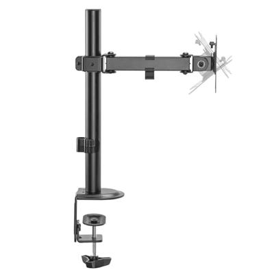 Maclean bureausteun voor LCD-monitor, enkele arm, VESA 75x75 en 100x100, 17-32", 9kg, MC-572N