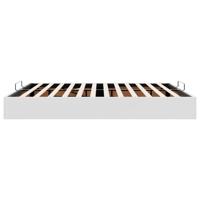 Bedframe zonder matras 160x200 cm kunstleer wit - thumbnail