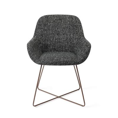 Jesper Home Eetkamerstoel 'Kushi' Cross Rose, kleur Skyfall