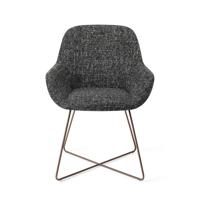 Jesper Home Eetkamerstoel 'Kushi' Cross Rose, kleur Skyfall - thumbnail