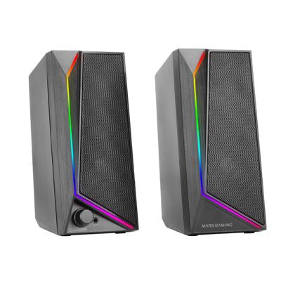 PC-luidsprekers Mars Gaming MS72 Zwart 15 W 4 W