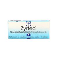 Zyrtec Cetirizine dihydrochloride 7 Tabletten - thumbnail