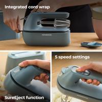 Kenwood Quickmix GO (HMP40.000GY) Mixer Blauw - thumbnail