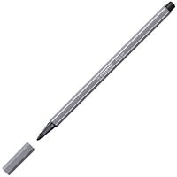 STABILO Pen 68 viltstift, donkergrijs - thumbnail