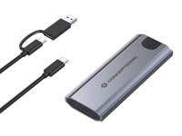 Conceptronic DANTE05G behuizing voor opslagstations SDD-behuizing Grijs M.2 - thumbnail