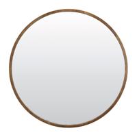 Light & Living Ronde Spiegel 'Mamali' 56cm, Mangohout - thumbnail