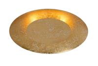 Lucide FOSKAL - Plafonnière - Ø 34,5 cm - LED - 1x12W 2700K - Messing - thumbnail