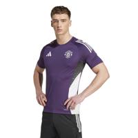 adidas Manchester United Trainingsshirt 2025-2026 Paars Wit Zwart - thumbnail