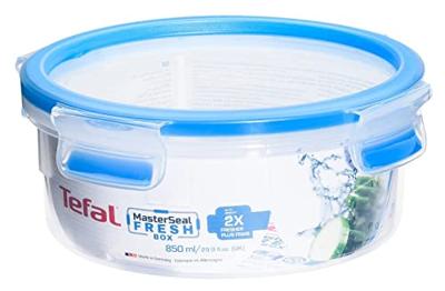 Tefal K30223 MasterSeal Rond Vershoudbakje 0.85L Blauw Tefal K30223 MasterSeal Rond Vershoudbakje 0.85L Blauw