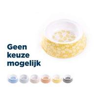 Martin voerbak / drinkbak hond melamine japan assorti - thumbnail